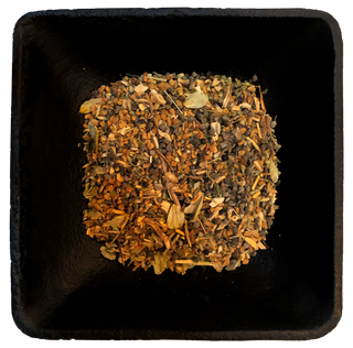 Dried botanicals in perimenopause and postmenopause tea blend