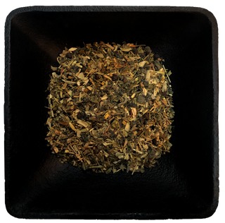 Dried botanicals in weight loss tea blend